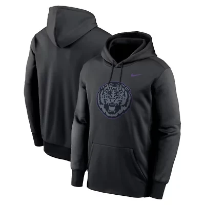 NCAA Nike LSU Tigers Color Pop Performance Fleece Pullover Hoodie