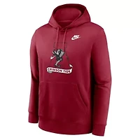 Alabama Crimson Tide NCAA Nike Legacy Logo Club Fleece Pullover Hoodie