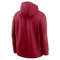 NCAA Nike Oklahoma Sooners Legacy Logo Club Fleece Pullover Hoodie