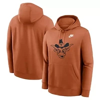 NCAA Nike Texas Longhorns Legacy Logo Club Fleece Pullover Hoodie