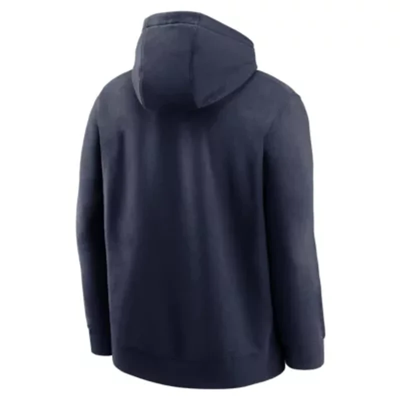NCAA Nike Michigan Wolverines Legacy Logo Club Fleece Pullover Hoodie