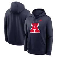 NCAA Nike Arizona Wildcats Legacy Logo Club Fleece Pullover Hoodie
