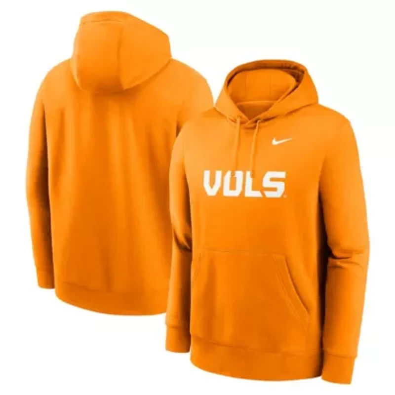 NCAA Nike Tennessee Volunteers Primetime Alternate Logo Club Fleece Pullover Hoodie