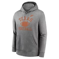 NCAA Nike Texas Longhorns Legacy Football Icon Club Fleece Pullover Hoodie
