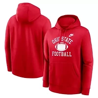 NCAA Nike Ohio State Buckeyes Legacy Football Icon Club Fleece Pullover Hoodie