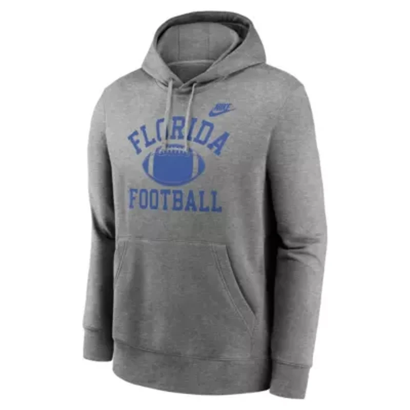 NCAA Nike Florida Gators Legacy Football Icon Club Fleece Pullover Hoodie