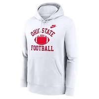 NCAA Nike Ohio State Buckeyes Legacy Football Icon Club Fleece Pullover Hoodie