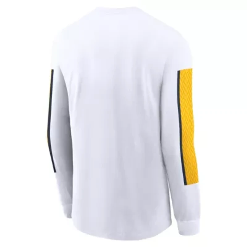 NCAA Nike West Virginia Mountaineers Local Spirit Slogan Long Sleeve T-Shirt