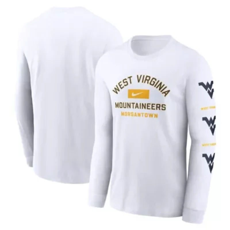NCAA Nike West Virginia Mountaineers Primetime Classic Location Long Sleeve T-Shirt