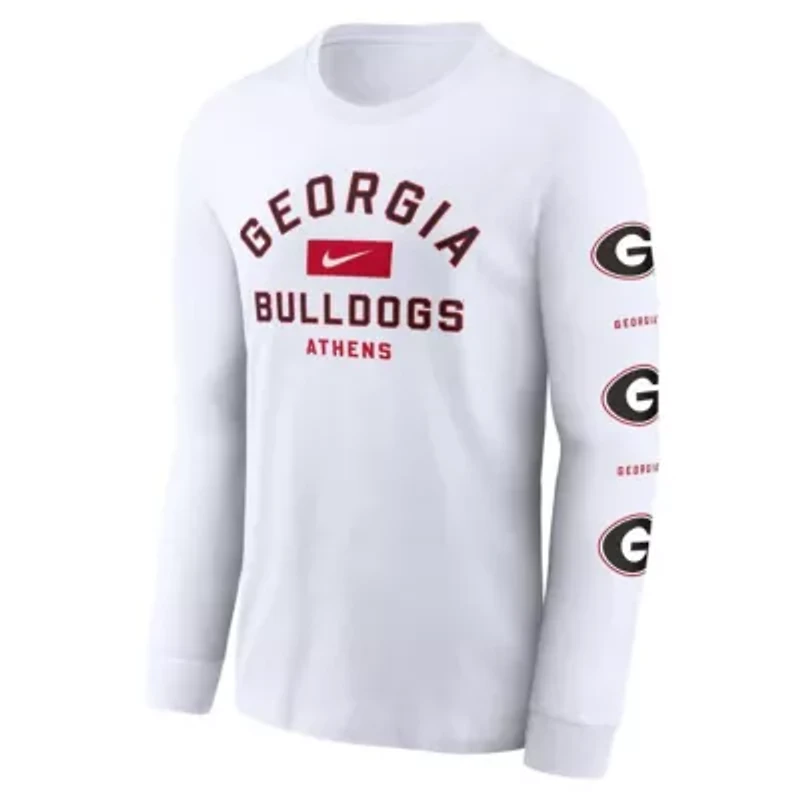 NCAA Nike Georgia Bulldogs Primetime Classic Location Long Sleeve T-Shirt