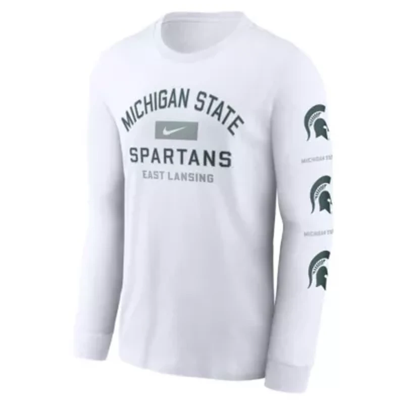 NCAA Nike Michigan State Spartans Primetime Classic Location Long Sleeve T-Shirt