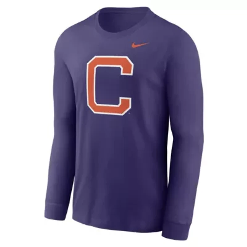 NCAA Nike Clemson Tigers Alternate Logo Long Sleeve T-Shirt