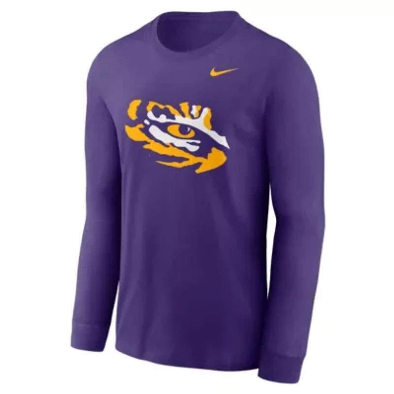 NCAA Nike LSU Tigers Alternate Logo Long Sleeve T-Shirt