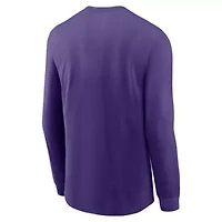 NCAA Nike LSU Tigers Alternate Logo Long Sleeve T-Shirt