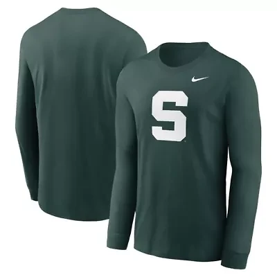 NCAA Nike Michigan State Spartans Alternate Logo Long Sleeve T-Shirt