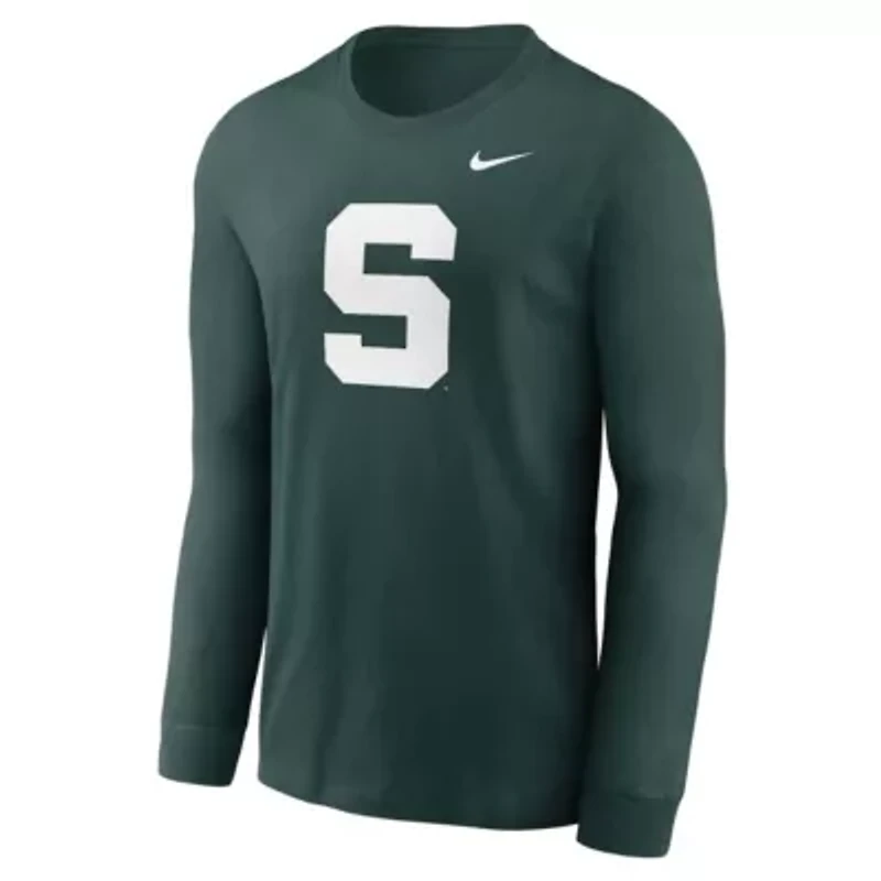 NCAA Nike Michigan State Spartans Alternate Logo Long Sleeve T-Shirt