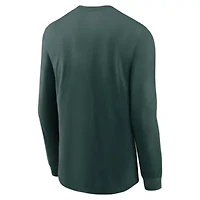 NCAA Nike Michigan State Spartans Alternate Logo Long Sleeve T-Shirt