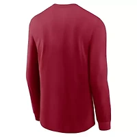 NCAA Nike Oklahoma Sooners Legacy Primary Logo Long Sleeve T-Shirt