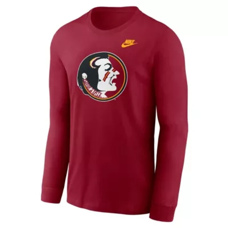 NCAA Nike Florida State Seminoles Legacy Primary Logo Long Sleeve T-Shirt