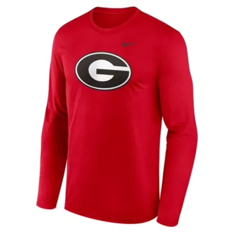 NCAA Nike Georgia Bulldogs Primetime Primary Legend Long Sleeve T-Shirt