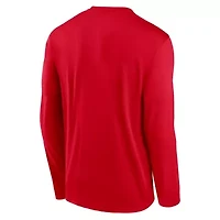 NCAA Nike Georgia Bulldogs Primetime Primary Legend Long Sleeve T-Shirt