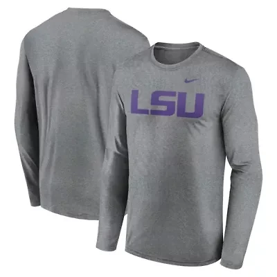 NCAA Nike LSU Tigers Primetime Primary Legend Long Sleeve T-Shirt