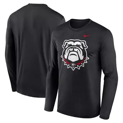 NCAA Nike Georgia Bulldogs Primetime Alternate Logo Legend Performance Long Sleeve T-Shirt