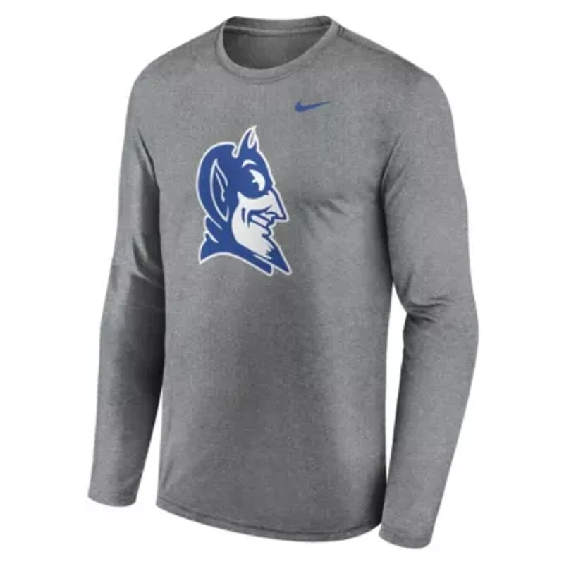 Duke Blue Devils NCAA Nike Primetime Alternate Logo Legend Performance Long Sleeve T-Shirt