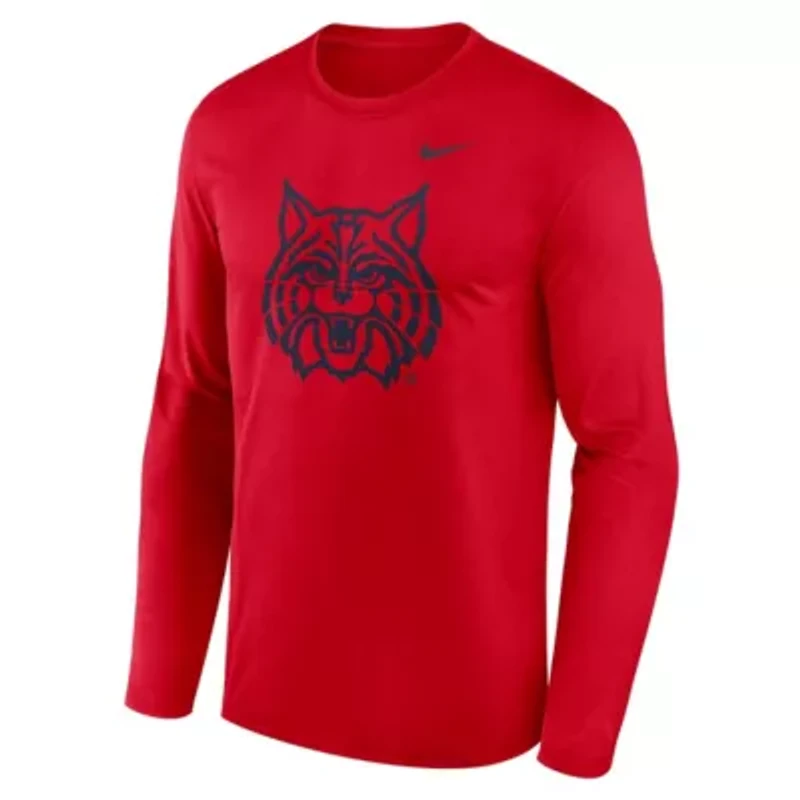 NCAA Nike Arizona Wildcats Primetime Alternate Logo Legend Performance Long Sleeve T-Shirt