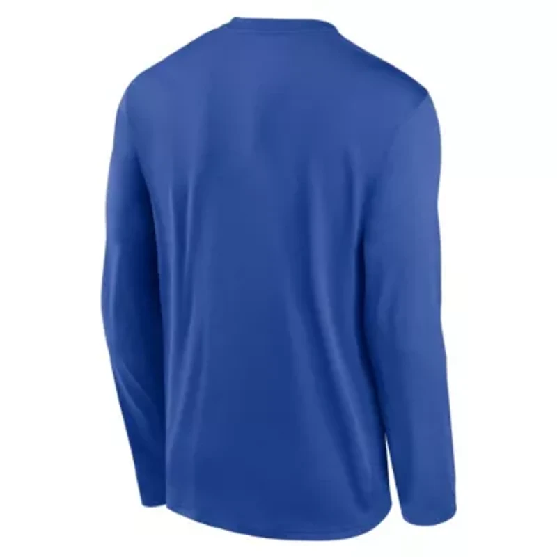 Duke Blue Devils NCAA Nike Alternate Logo Lockup Legend Performance Long Sleeve T-Shirt