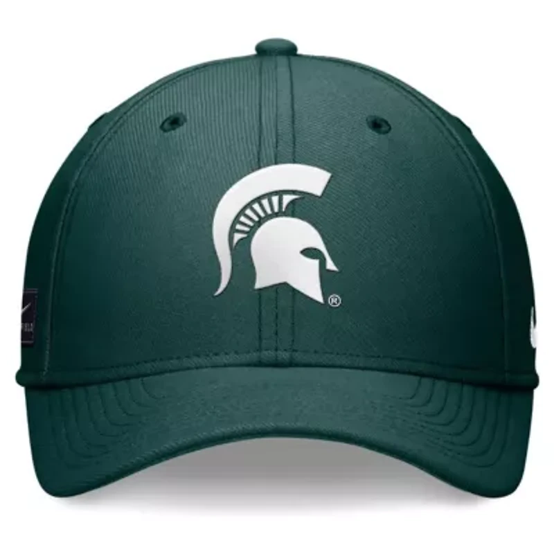NCAA Nike Michigan State Spartans 2024 On-Field Swoosh Performance Flex Hat