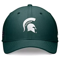NCAA Nike Michigan State Spartans 2024 On-Field Swoosh Performance Flex Hat