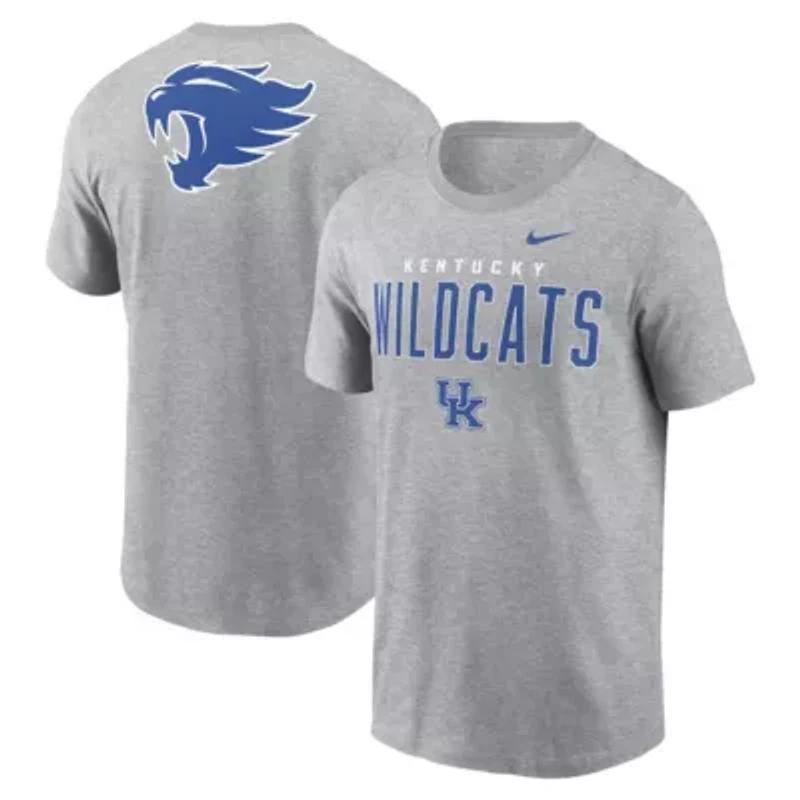 NCAA Nike Kentucky Wildcats Campus 2-Hit Primary Mascot T-Shirt