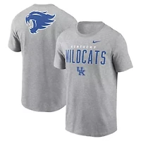 NCAA Nike Kentucky Wildcats Campus 2-Hit Primary Mascot T-Shirt