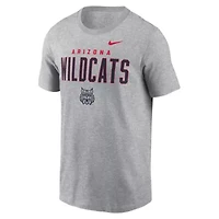 NCAA Nike Arizona Wildcats Campus 2-Hit Primary Mascot T-Shirt