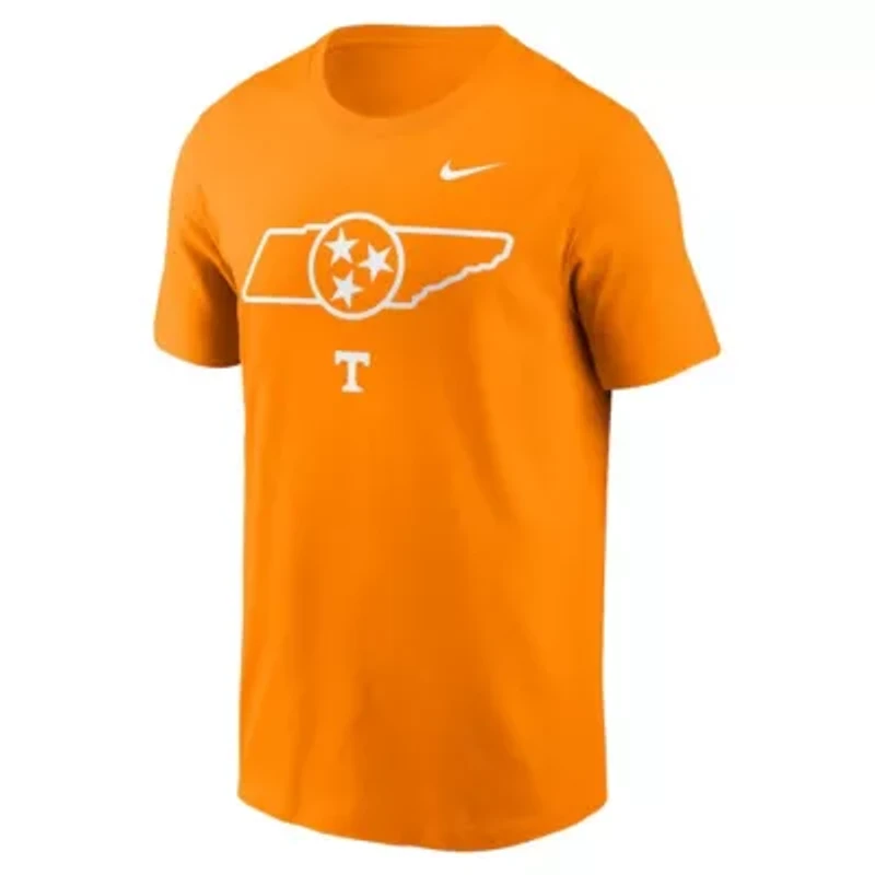 NCAA Nike Tennessee Volunteers Campus State Shape T-Shirt