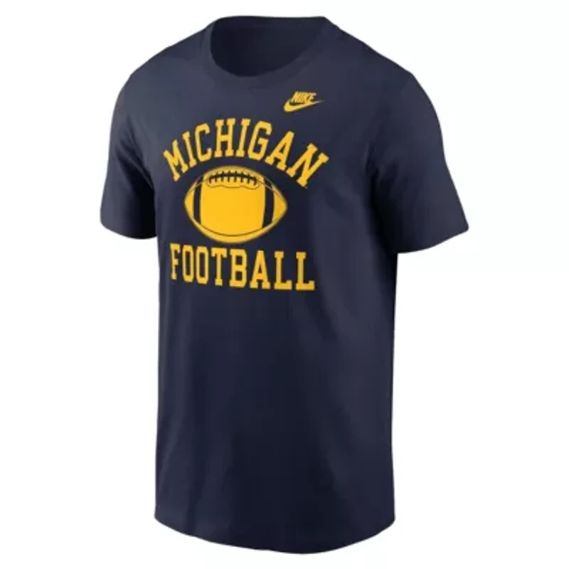 NCAA Nike Michigan Wolverines Legacy Football Icon T-Shirt
