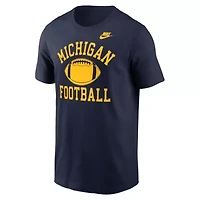 NCAA Nike Michigan Wolverines Legacy Football Icon T-Shirt