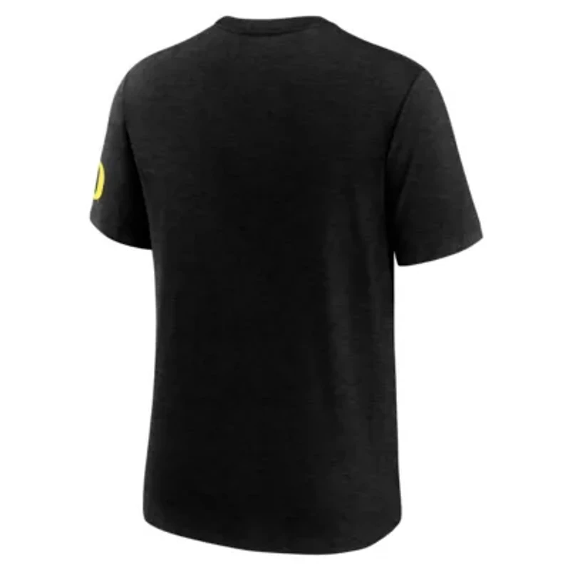 NCAA Nike Oregon Ducks Campus Collegiate Block Tri-Blend T-Shirt