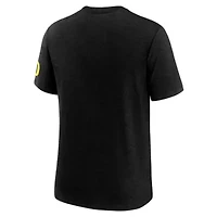 NCAA Nike Oregon Ducks Campus Collegiate Block Tri-Blend T-Shirt