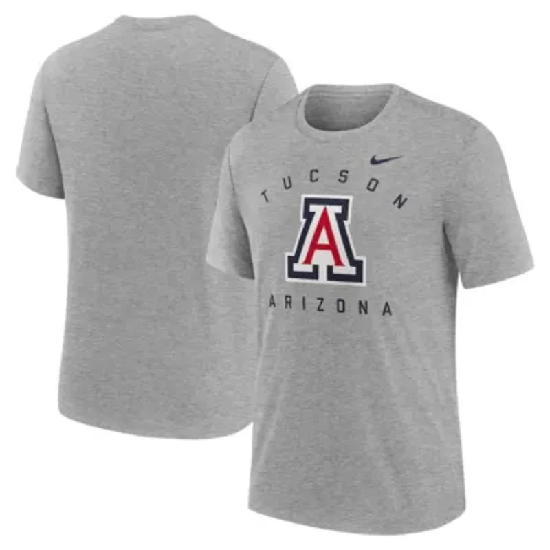NCAA Nike Arizona Wildcats Campus Primary Location Tri-Blend T-Shirt