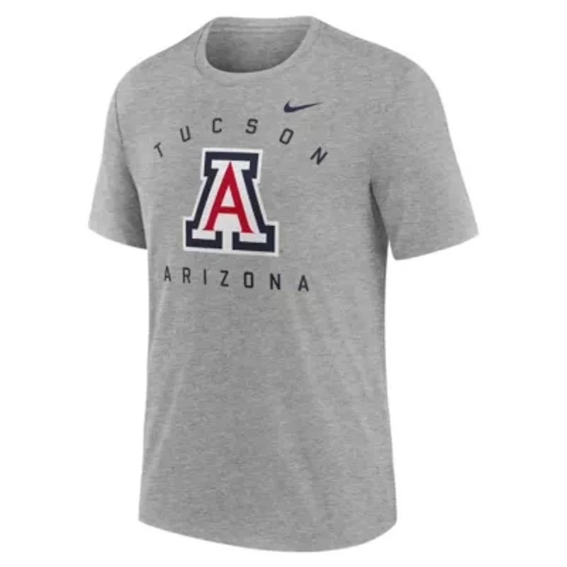 NCAA Nike Arizona Wildcats Campus Primary Location Tri-Blend T-Shirt