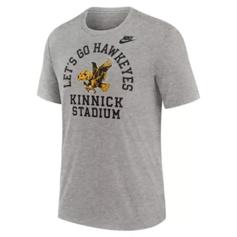 NCAA Nike Iowa Hawkeyes Legacy Local Tri-Blend T-Shirt