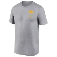 NCAA Nike Iowa Hawkeyes Primary Logo Legend Performance T-Shirt