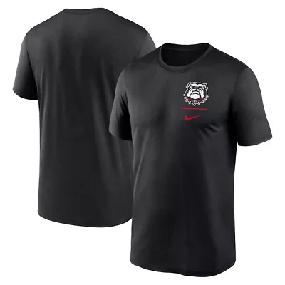 NCAA Nike Georgia Bulldogs Alternate Logo Lockup Legend Performance T-Shirt