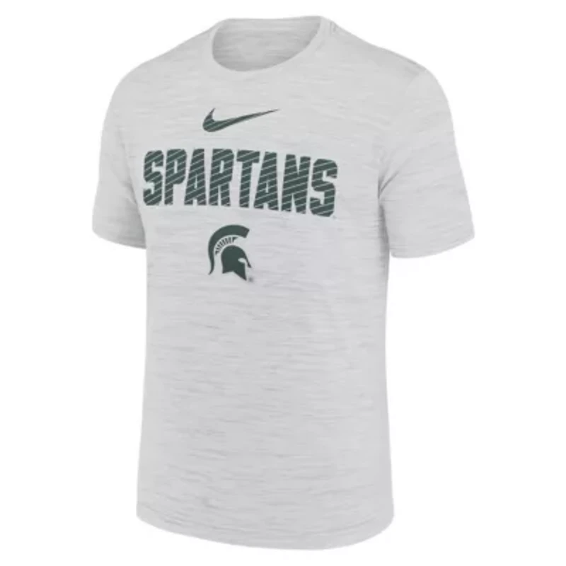 NCAA Nike Michigan State Spartans Campus Slant Velocity Performance T-Shirt