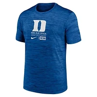 Duke Blue Devils NCAA Nike Campus Center Block Velocity Performance T-Shirt