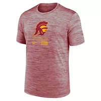NCAA Nike USC Trojans Campus Center Block Velocity Performance T-Shirt