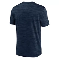 NCAA Nike West Virginia Mountaineers Campus Center Block Velocity Performance T-Shirt