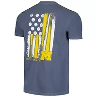 NCAA Michigan Wolverines Baseball Flag T-Shirt